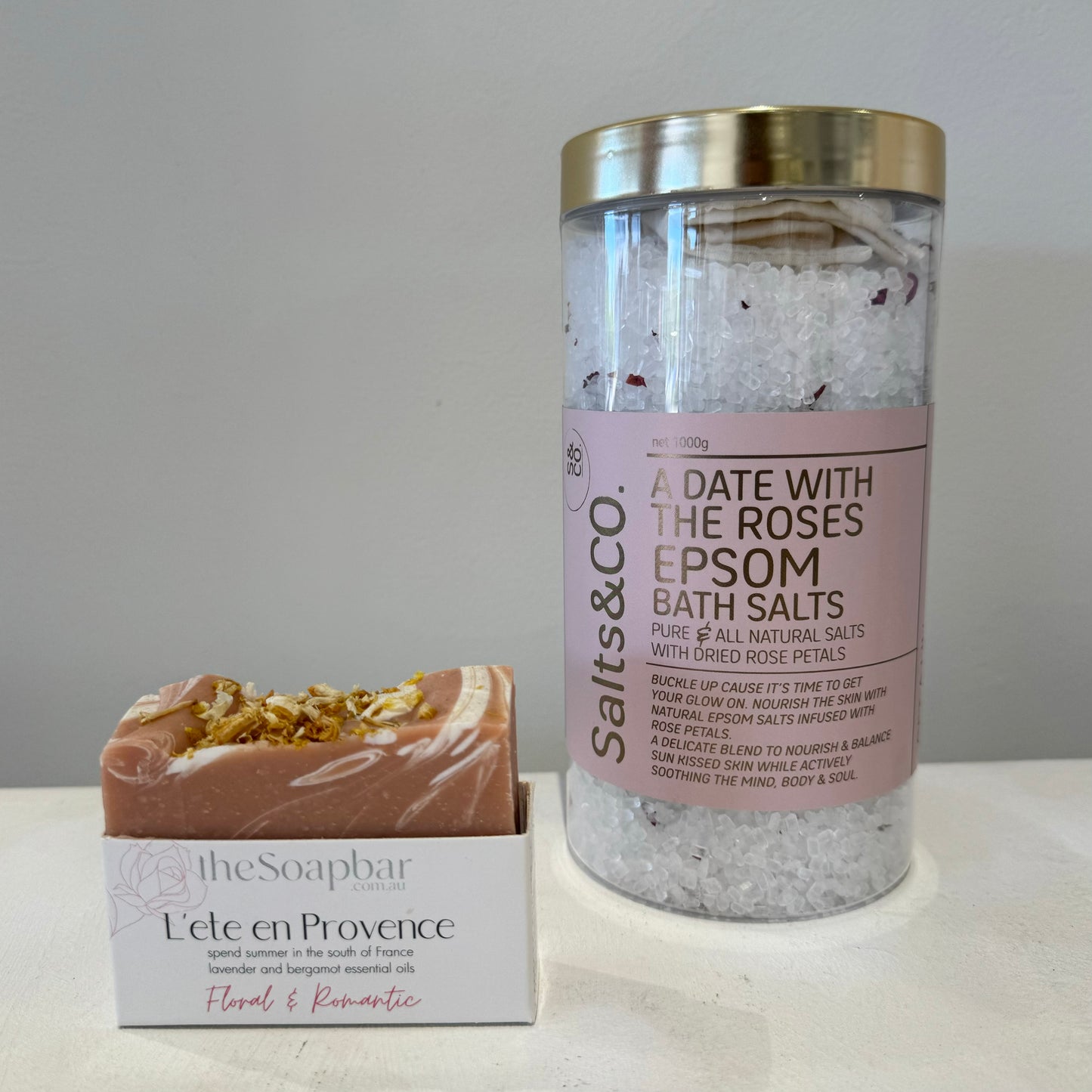 Bath Salt & Chocolate Duo